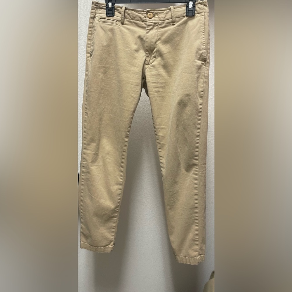 Mutual Weave Pants Mens 30x30 Khakis Slim Fit Flat Front Good condition